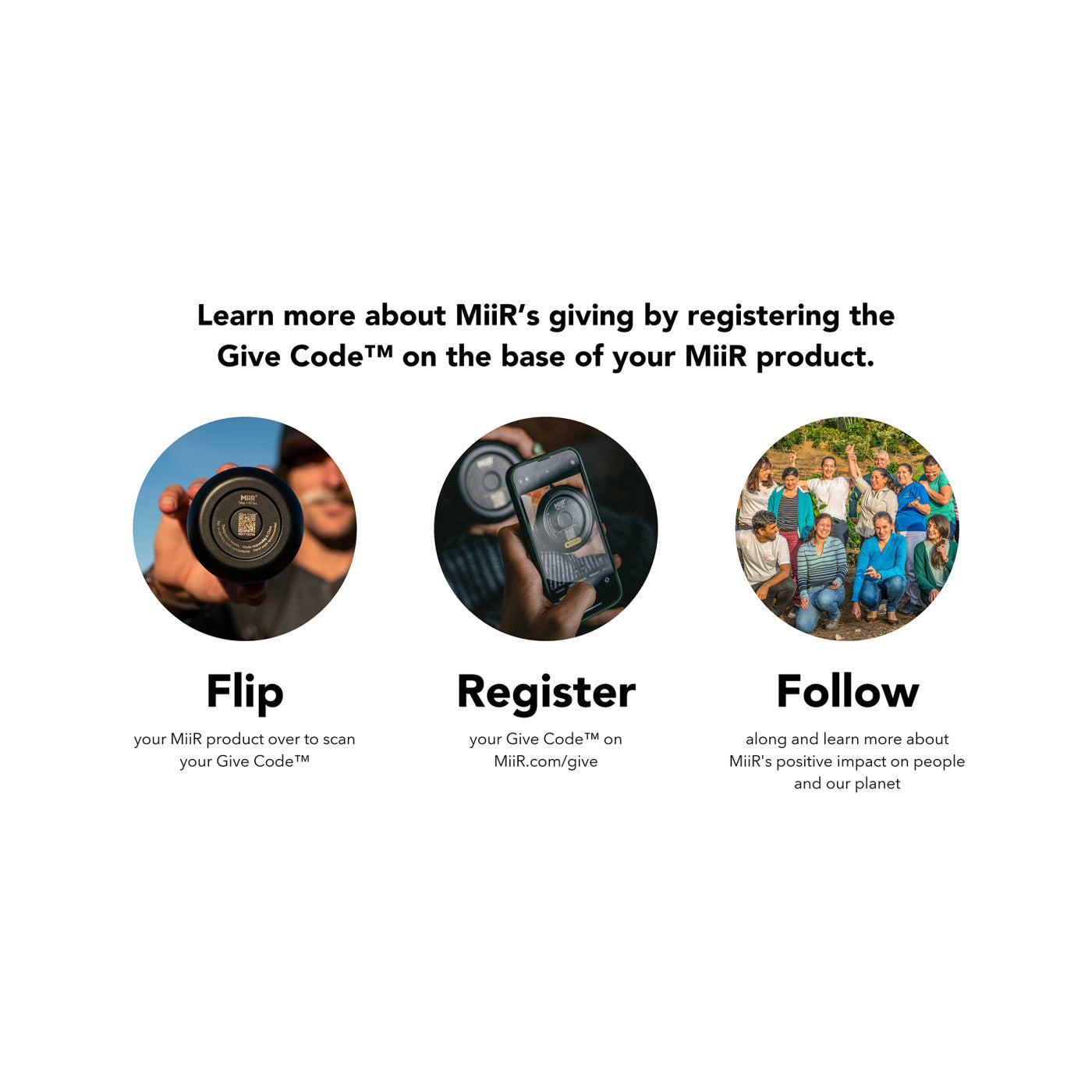 MiiR® Thermal Brandable 16 oz. Tumblr with Give Back Program