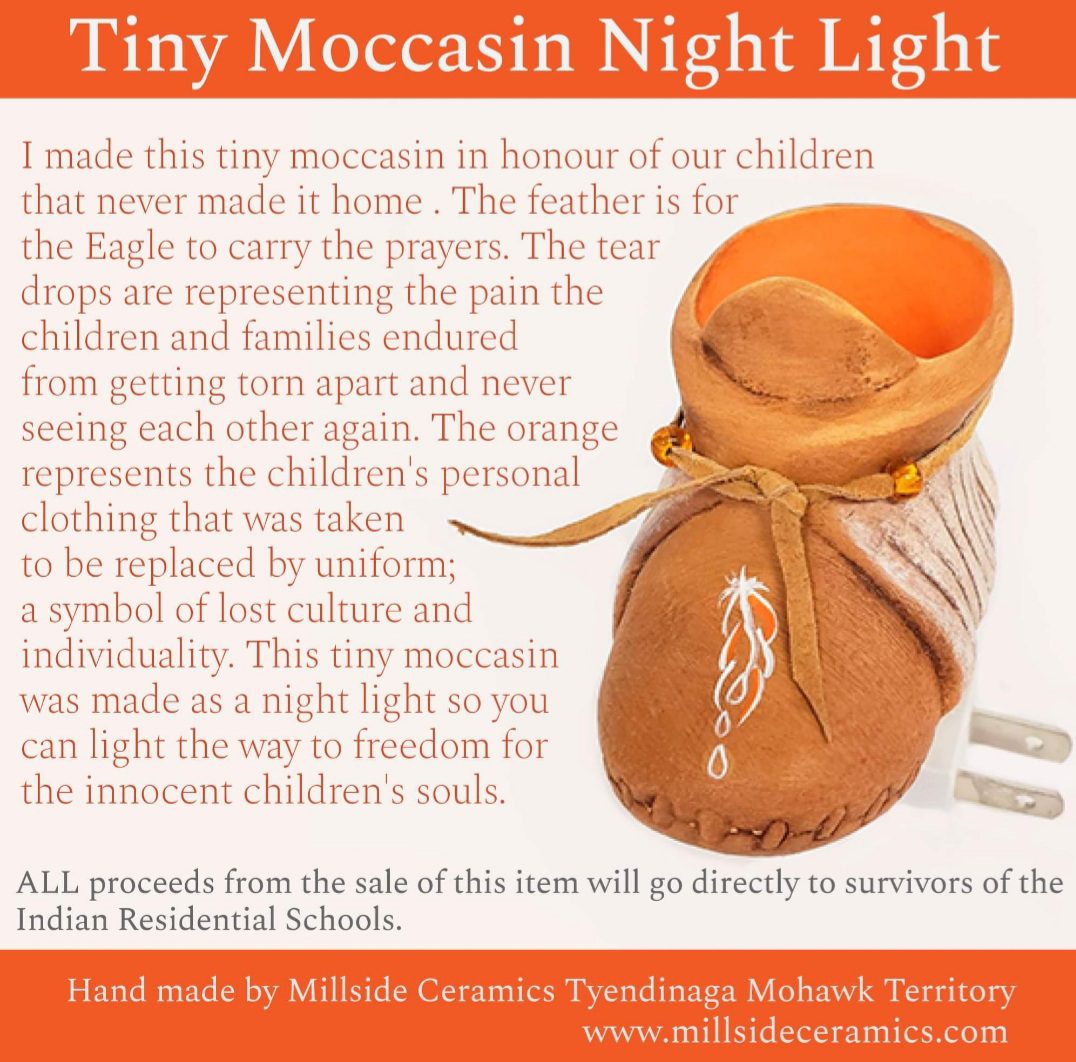 Tiny Moccasin Night Light
