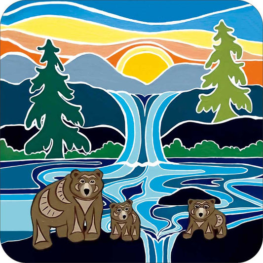 Indigenous Art Coaster Set