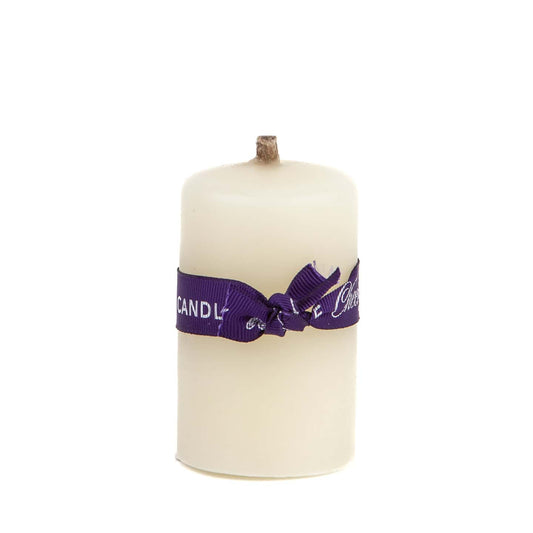 Traditional Smooth Pillar Beeswax Candle