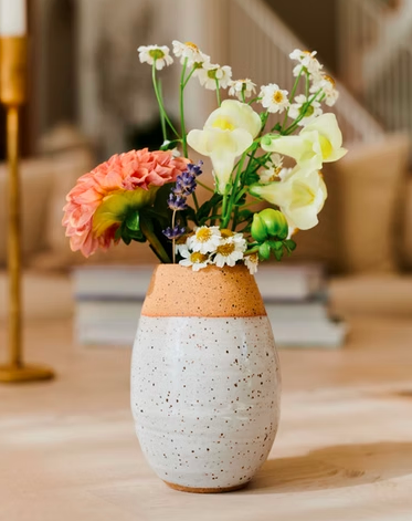 PEC Small Ceramic Artisan Vase