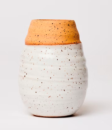 PEC Small Ceramic Artisan Vase