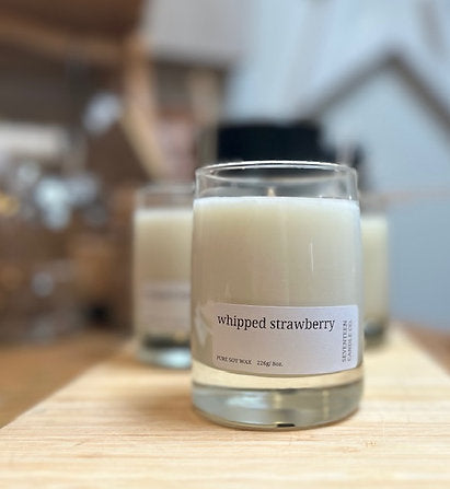 Pure Soy Wax Whiskey Glass Candle