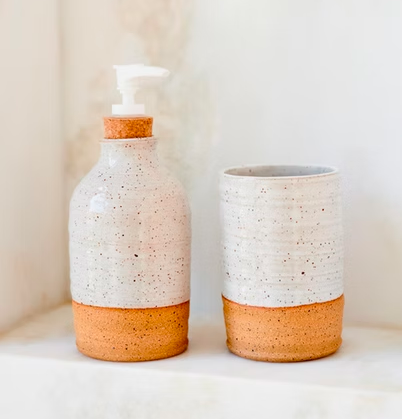 PEC Ceramic Artisan Soap Pump