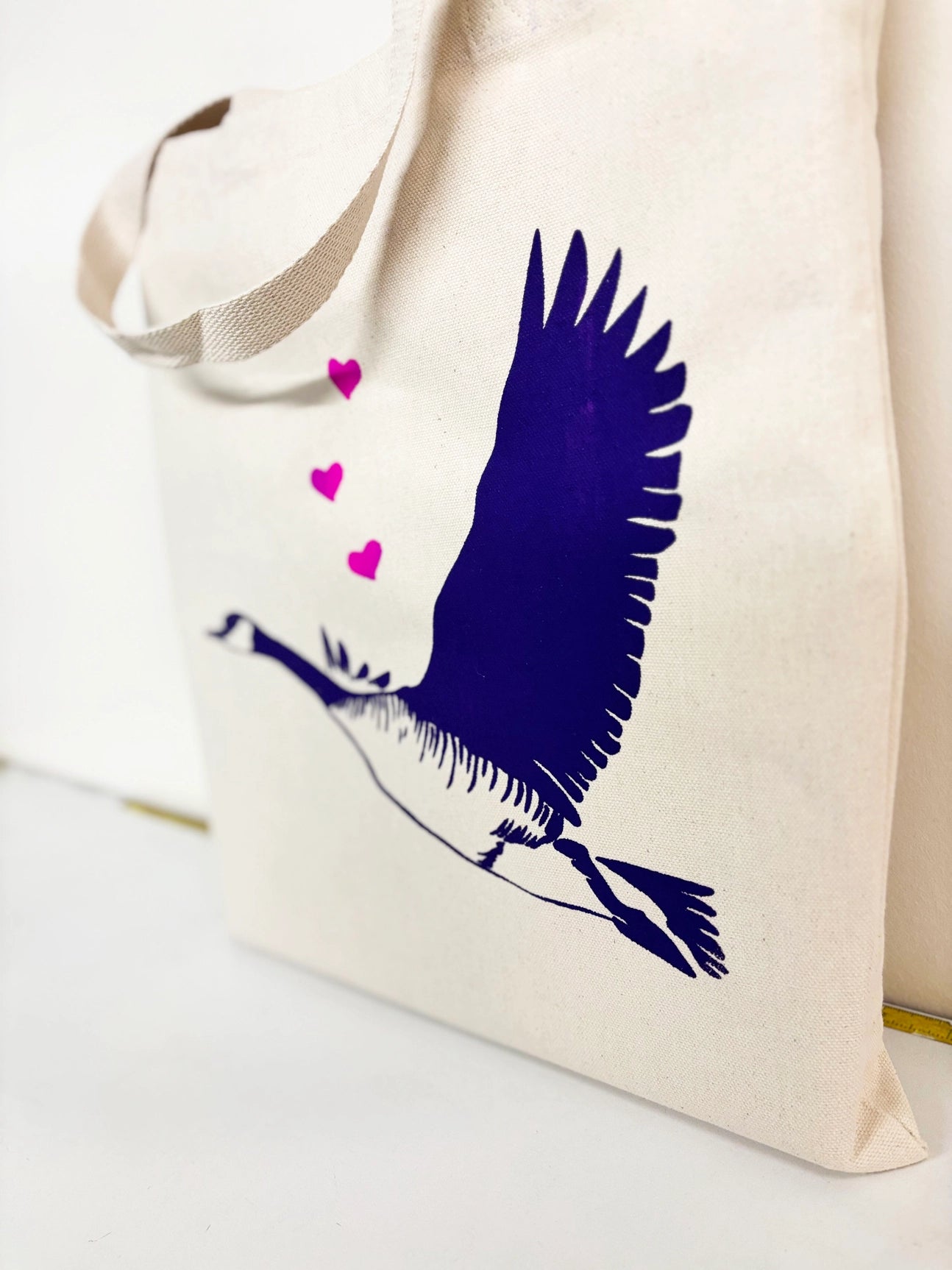 Canada Goose Hand Printed Every Day Canvas Tote Bag