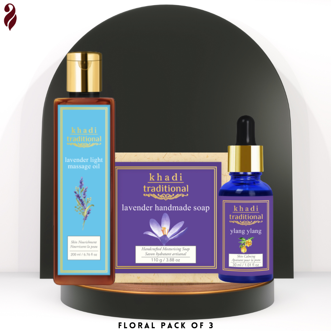 Khadi Traditional Floral Pack