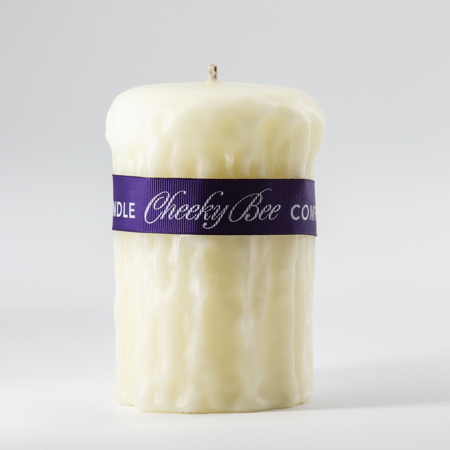 Signature Drip Pillar Beeswax Candle