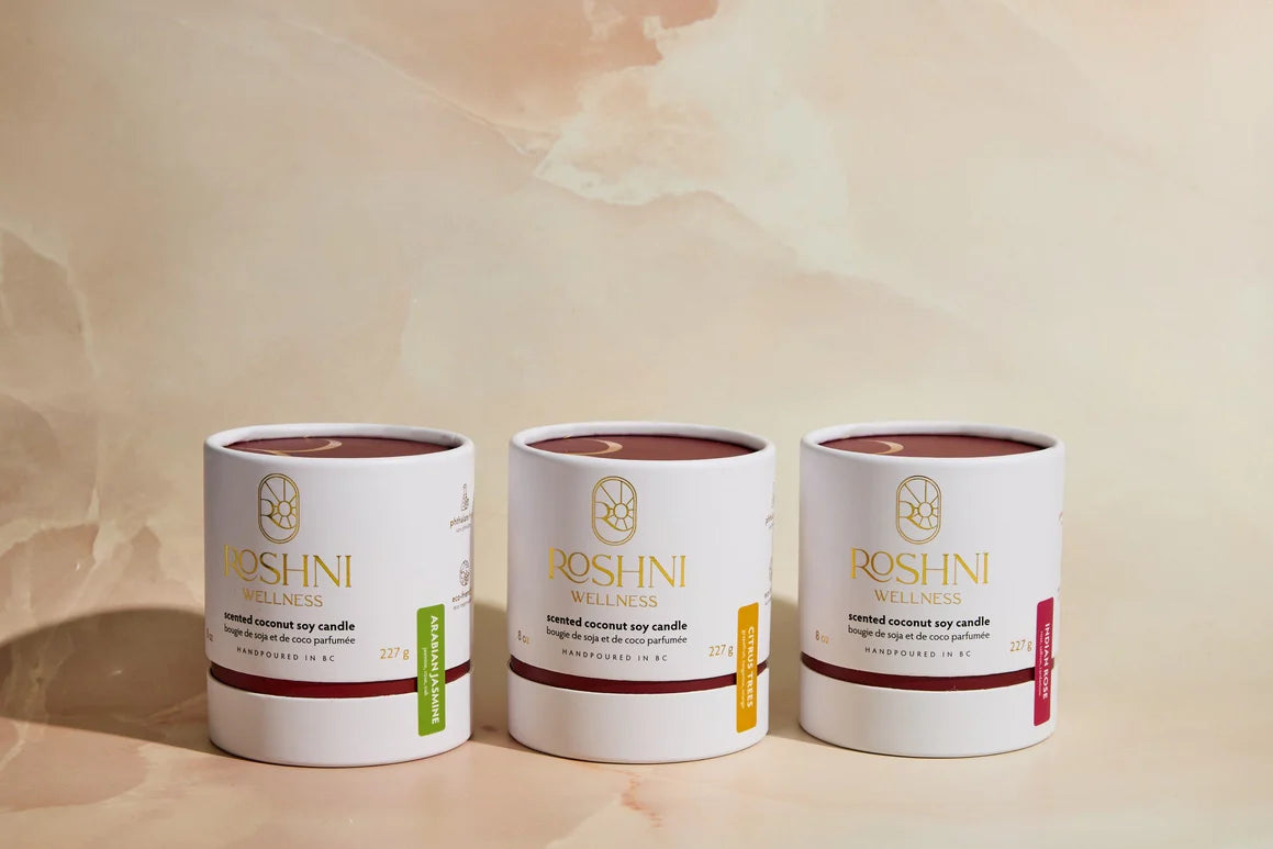 Scented Coconut Soy Candle