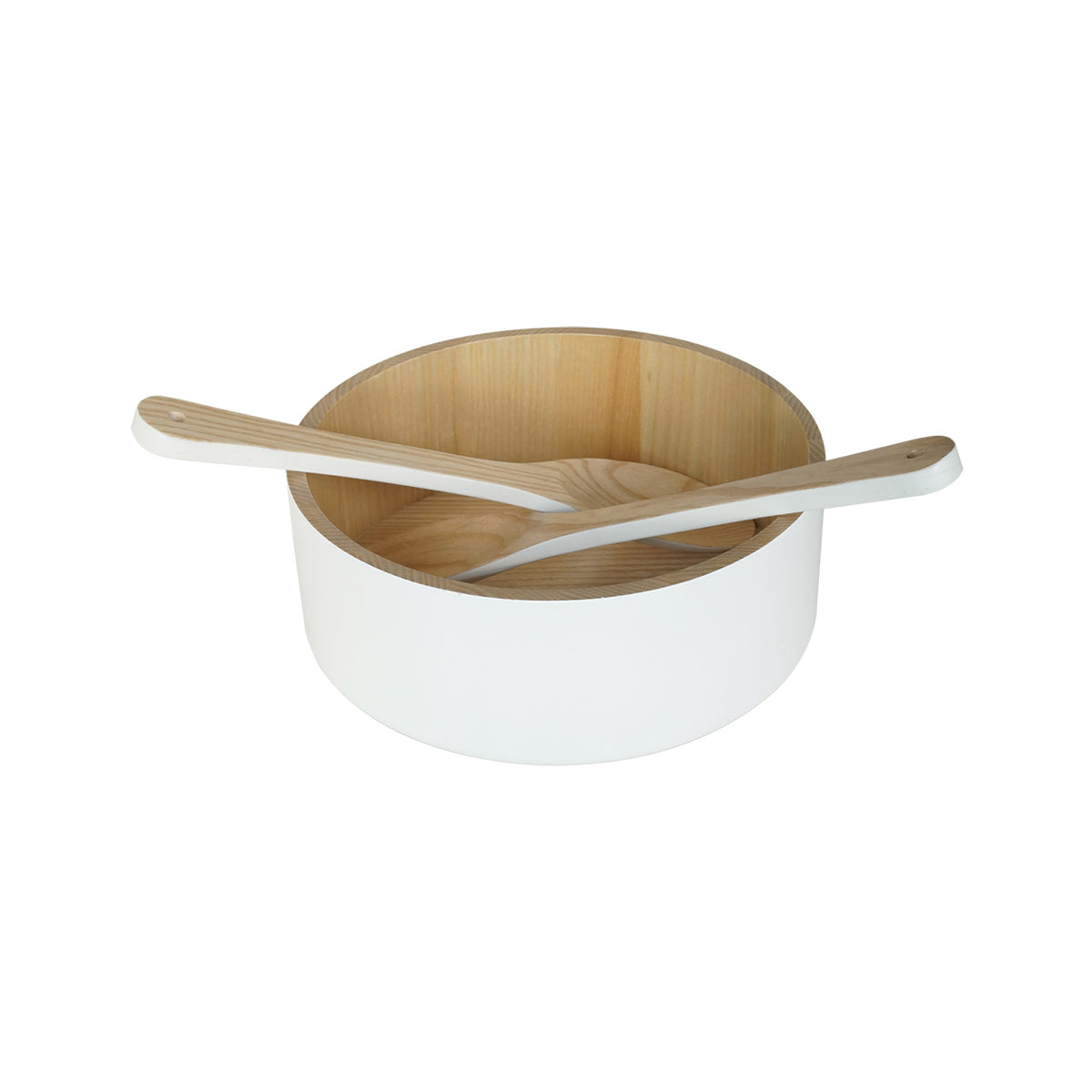 Ash Wood Salad Serving Set