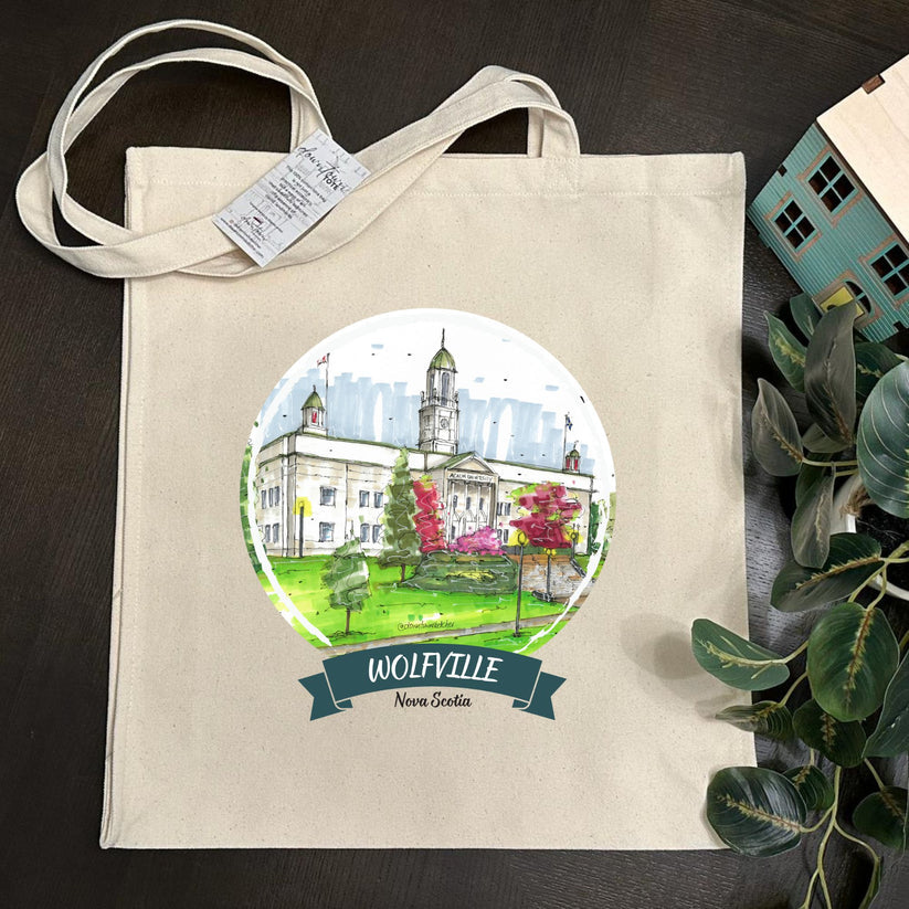 Artisan City Sketch Tall Tote - Nova Scotia
