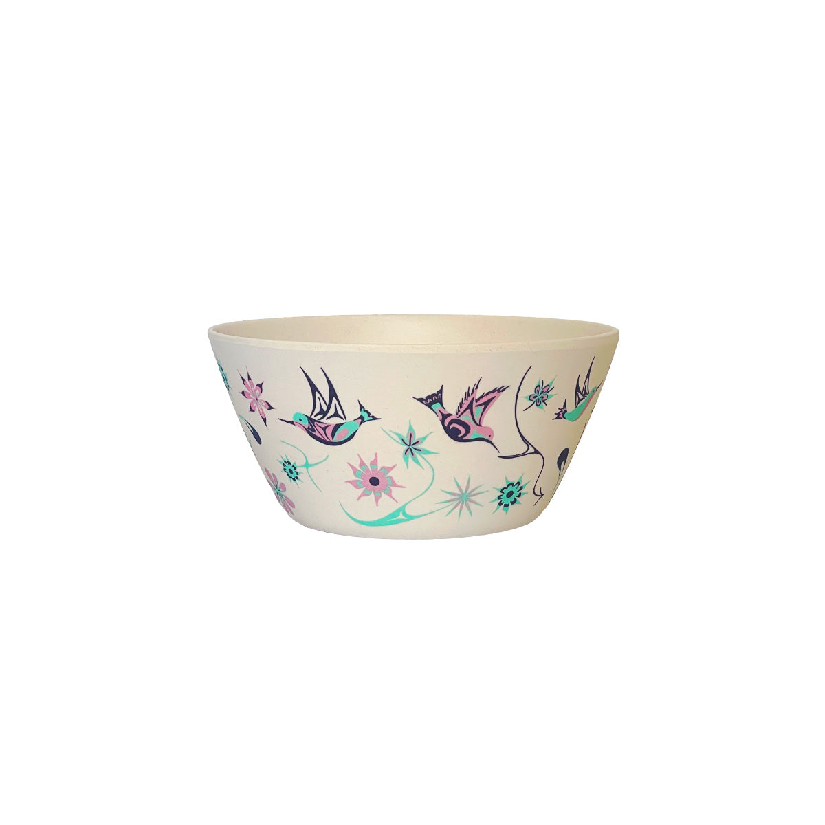 Indigenous Art Bamboo Bowl