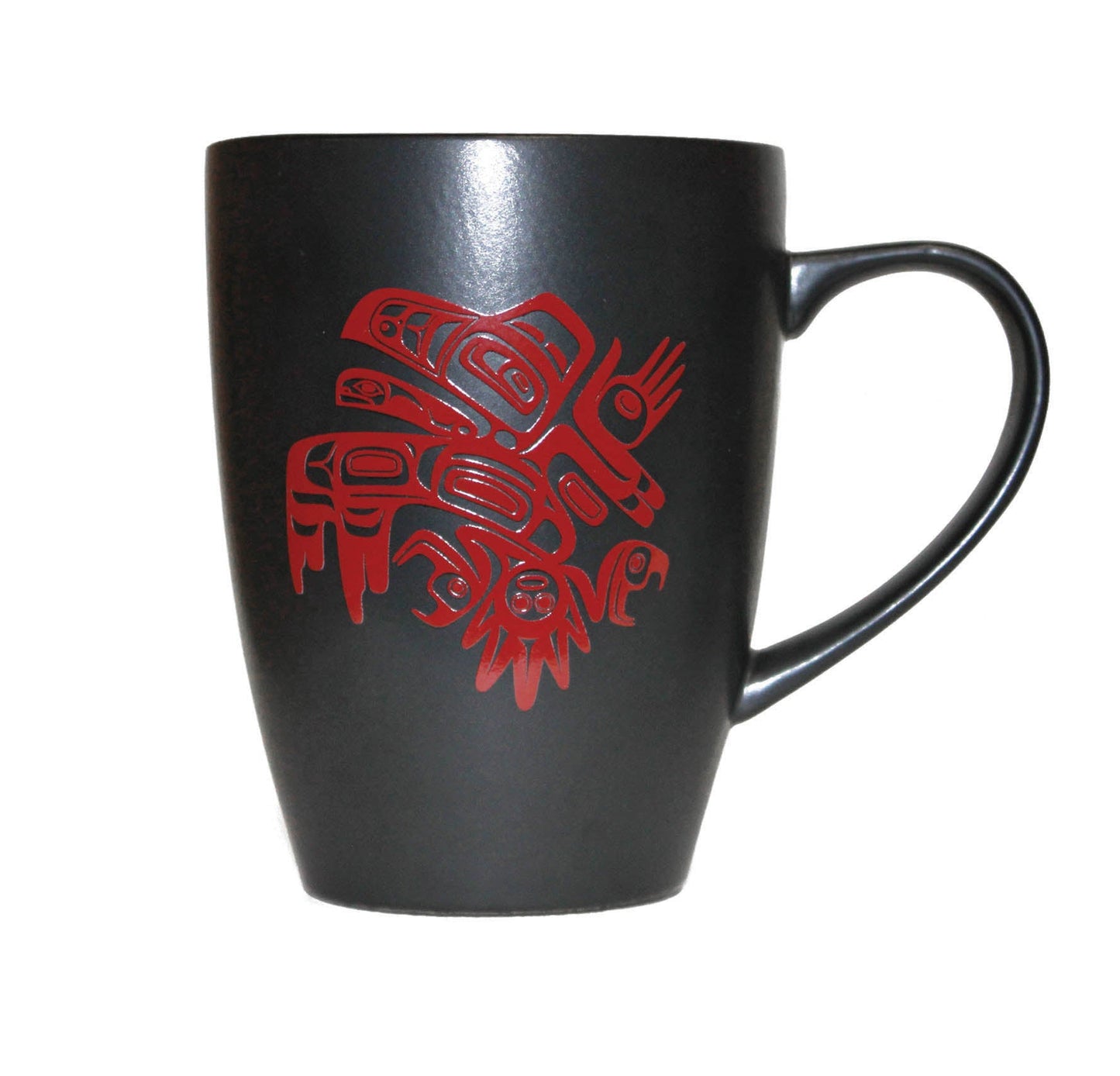 Indigenous Art Black Mug