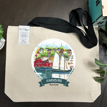 Artisan City Sketch Standard Tote - Nova Scotia