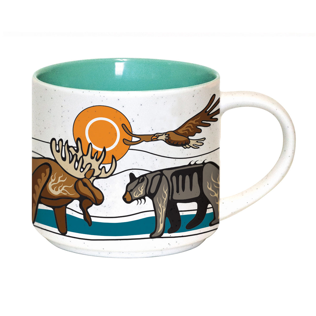 Indigenous Art Ceramic Mug
