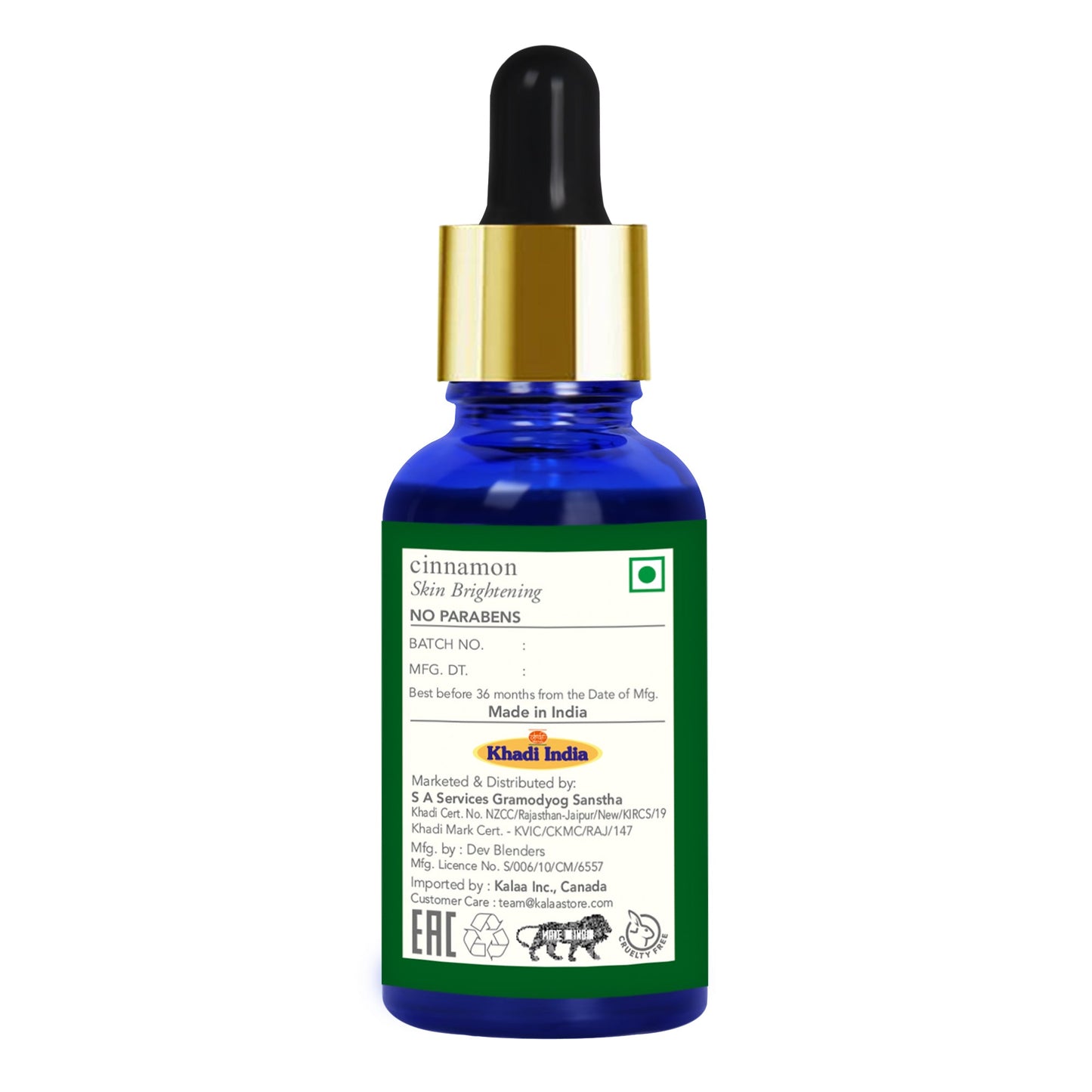 Khadi Traditional Cinnamon Essential Oil