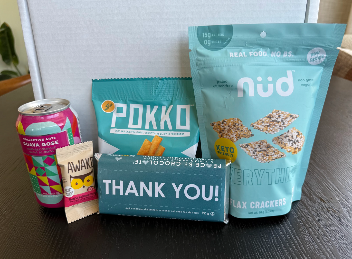 Cool Blue Oasis - Savoury Mini Snack Box