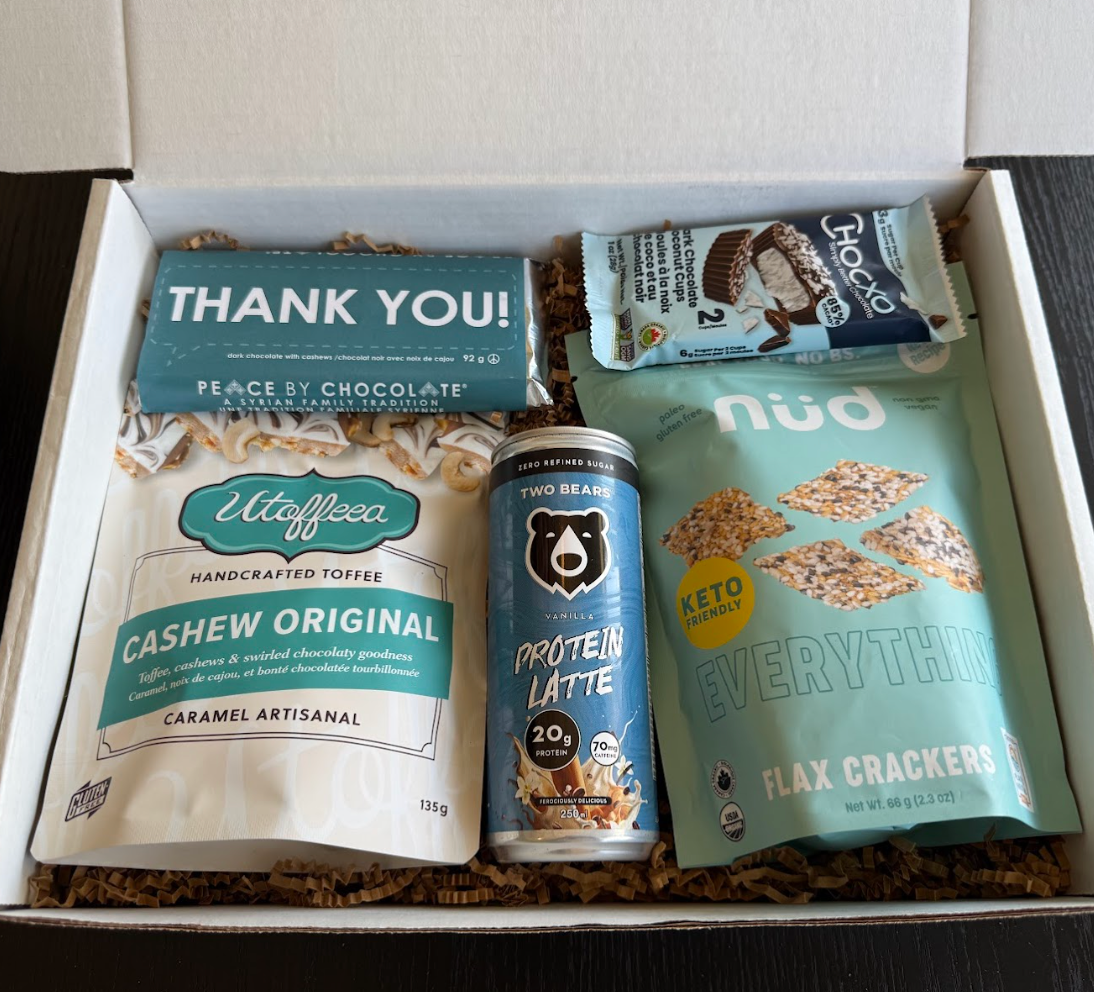 Cool Blue Oasis - Sweet Mini Snack Box