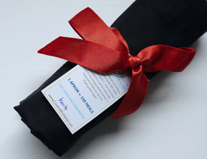 Black Apron with Giveback Program