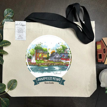Artisan City Sketch Standard Tote - Nova Scotia