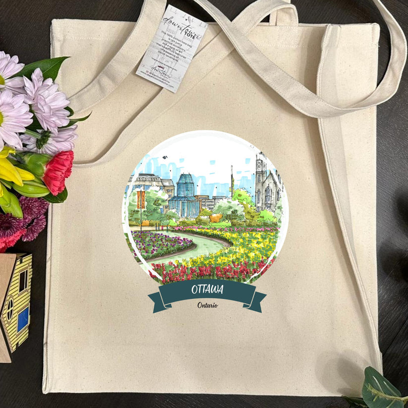 Artisan City Sketch Tall Tote - Ontario