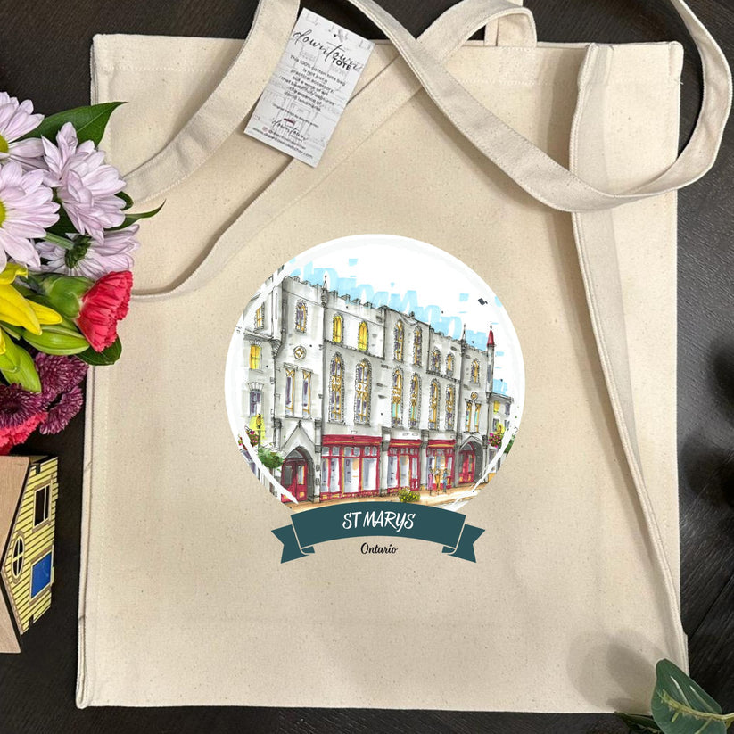 Artisan City Sketch Tall Tote - Ontario