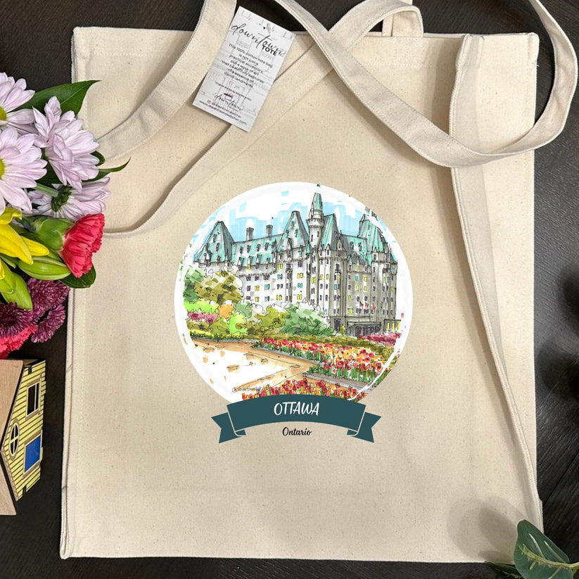 Artisan City Sketch Tall Tote - Ontario