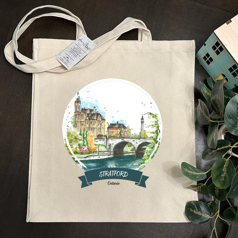 Artisan City Sketch Tall Tote - Ontario