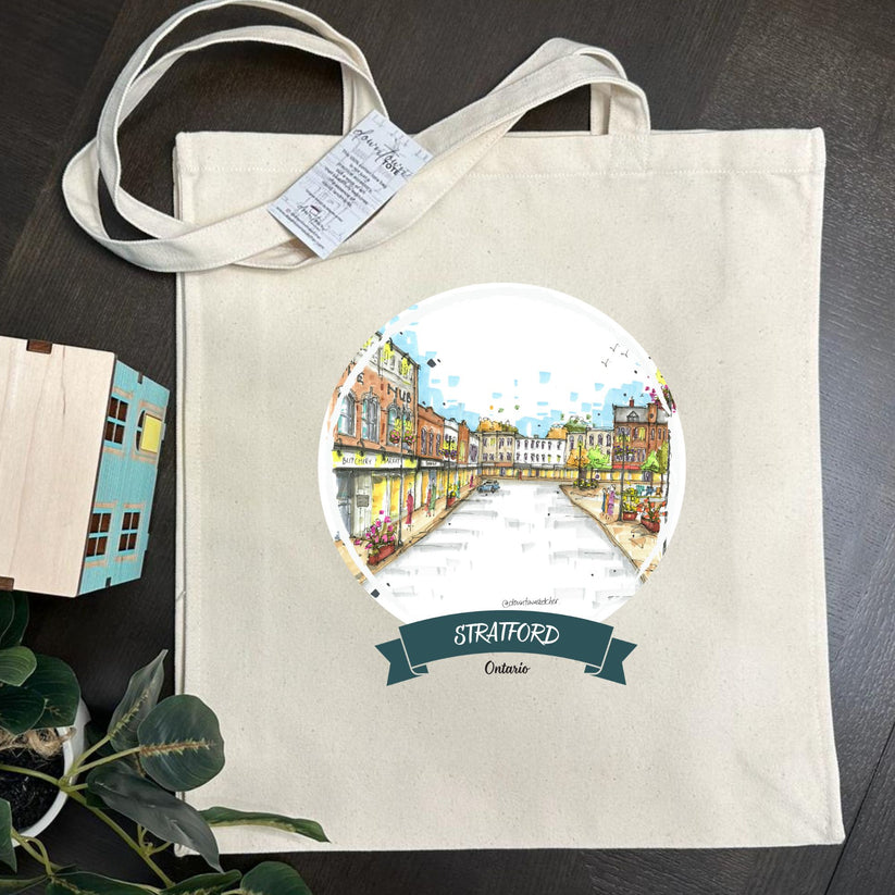 Artisan City Sketch Tall Tote - Ontario
