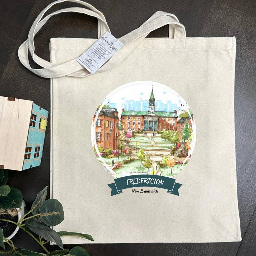 Artisan City Sketch Tall Tote - New Brunswick