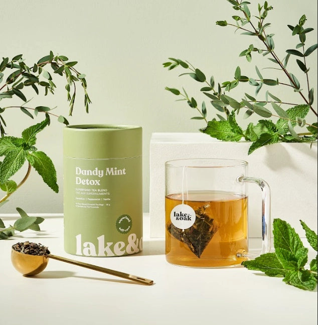 Superfood Tea Bag Canisters by Live & Oak