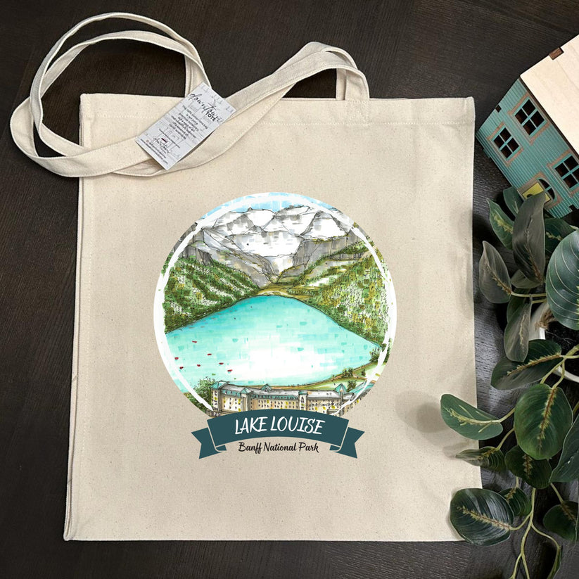 Artisan City Sketch Tall Tote - Alberta