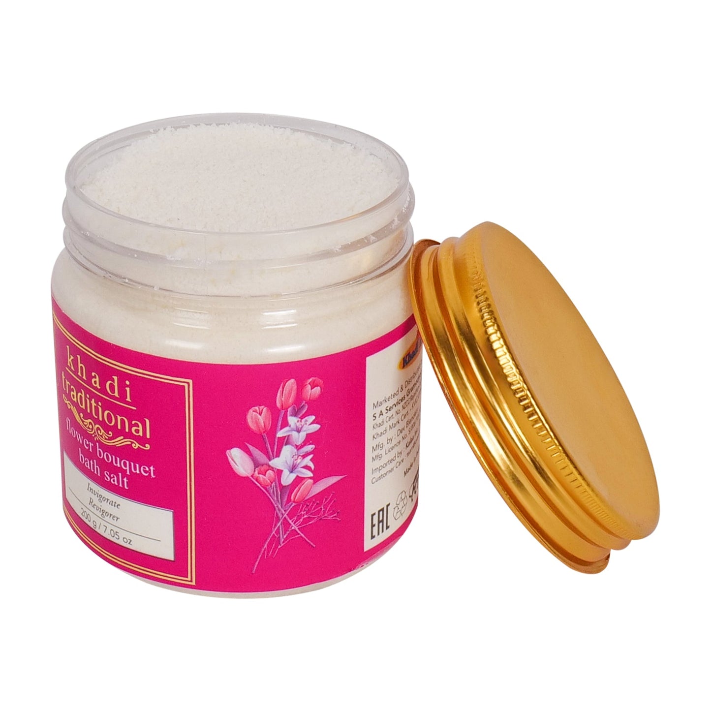 Khadi Traditional Flower Bouquet Bath Salt