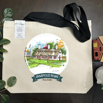 Artisan City Sketch Standard Tote - Nova Scotia
