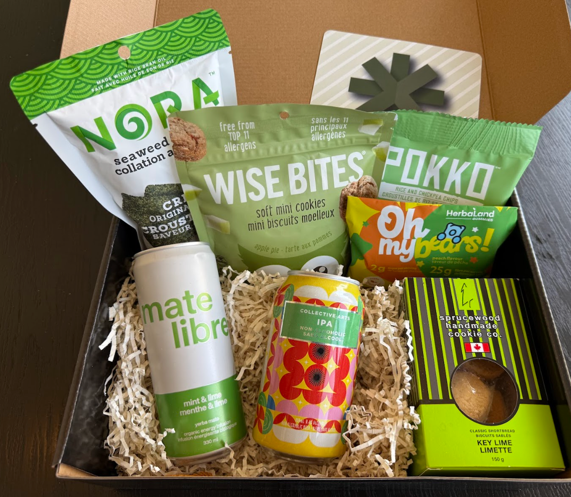 Green Goodie Goldmine Snack Box