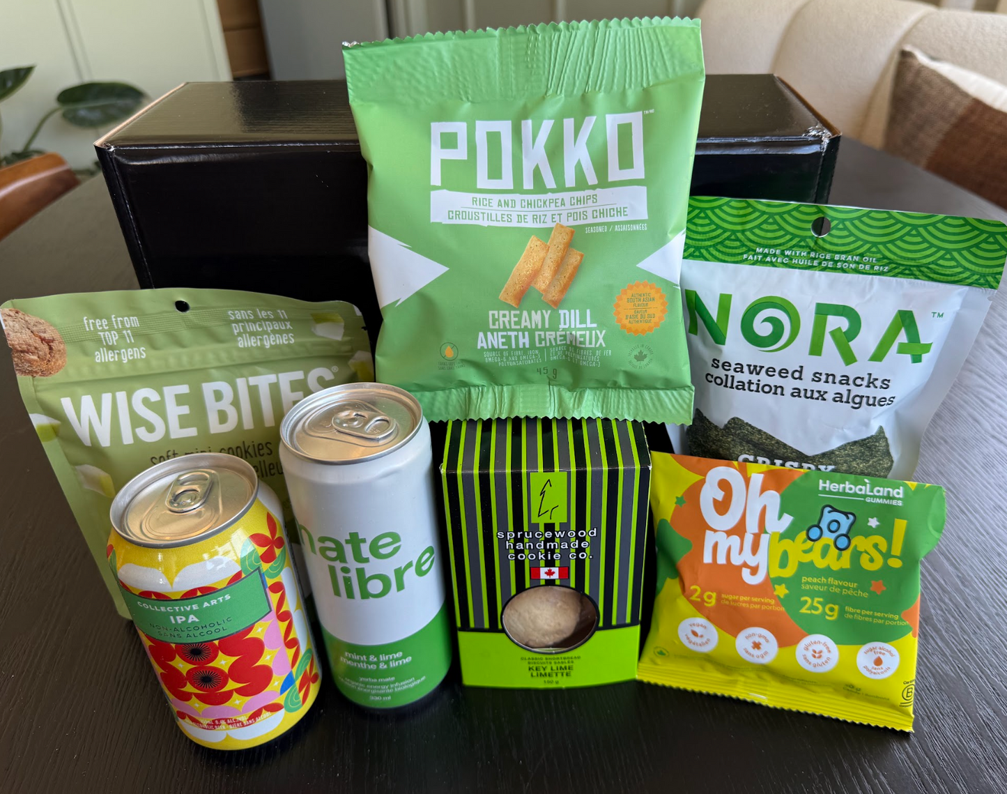 Green Goodie Goldmine Snack Box