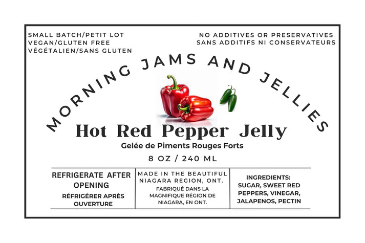 Niagara Region Spicy Pepper Jellies