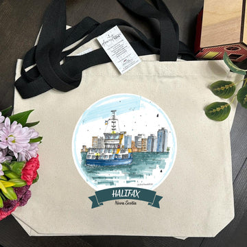 Artisan City Sketch Standard Tote - Nova Scotia