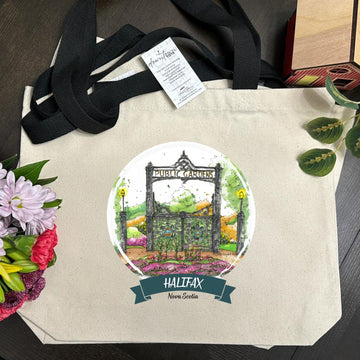 Artisan City Sketch Standard Tote - Nova Scotia