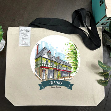 Artisan City Sketch Standard Tote - Nova Scotia