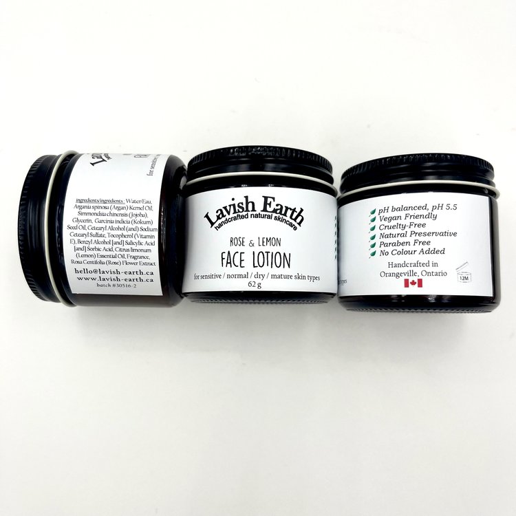 Rose & Lemon Face Lotion