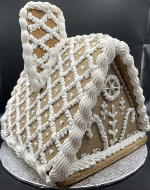 Hand Decorated Gingerbread House
