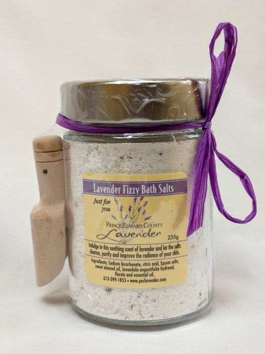 PEC Lavender Fizzy Bath Salts