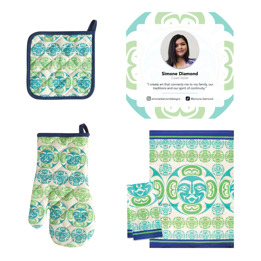 Indigenous Art Kitchen Bundle - Cotton