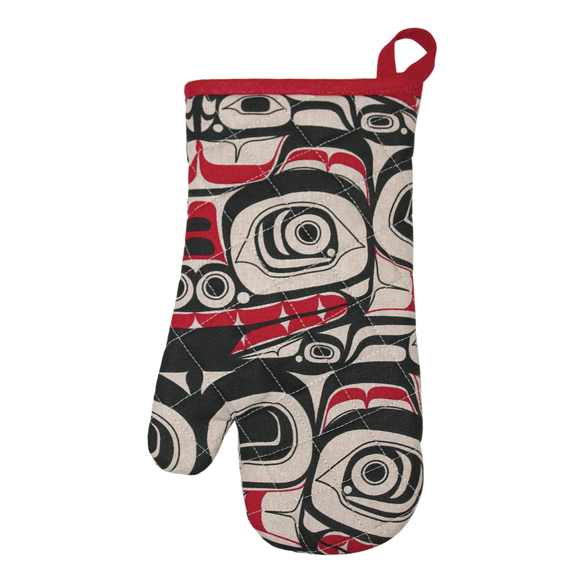 Indigenous Art Cotton Oven Mitt