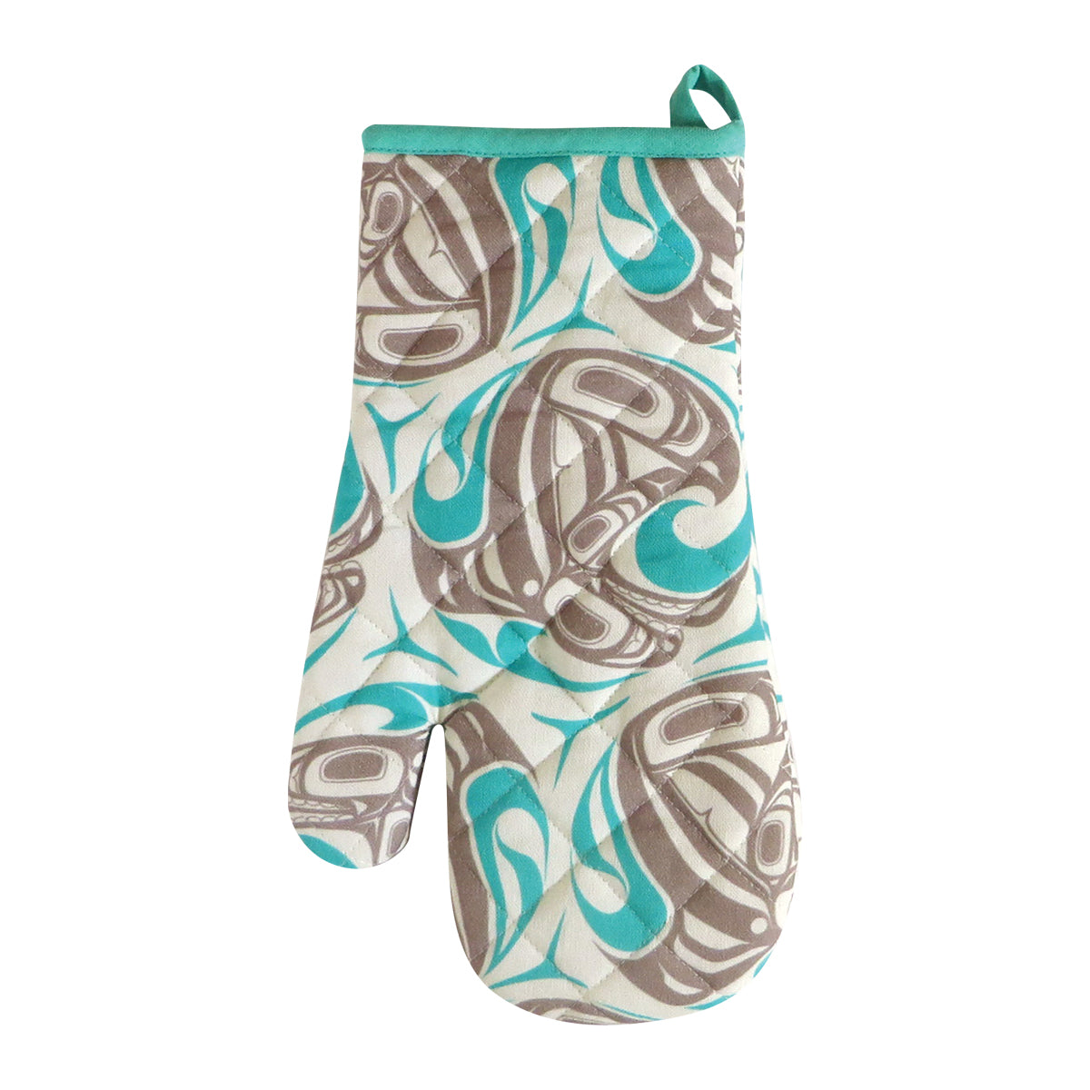 Indigenous Art Cotton Oven Mitt