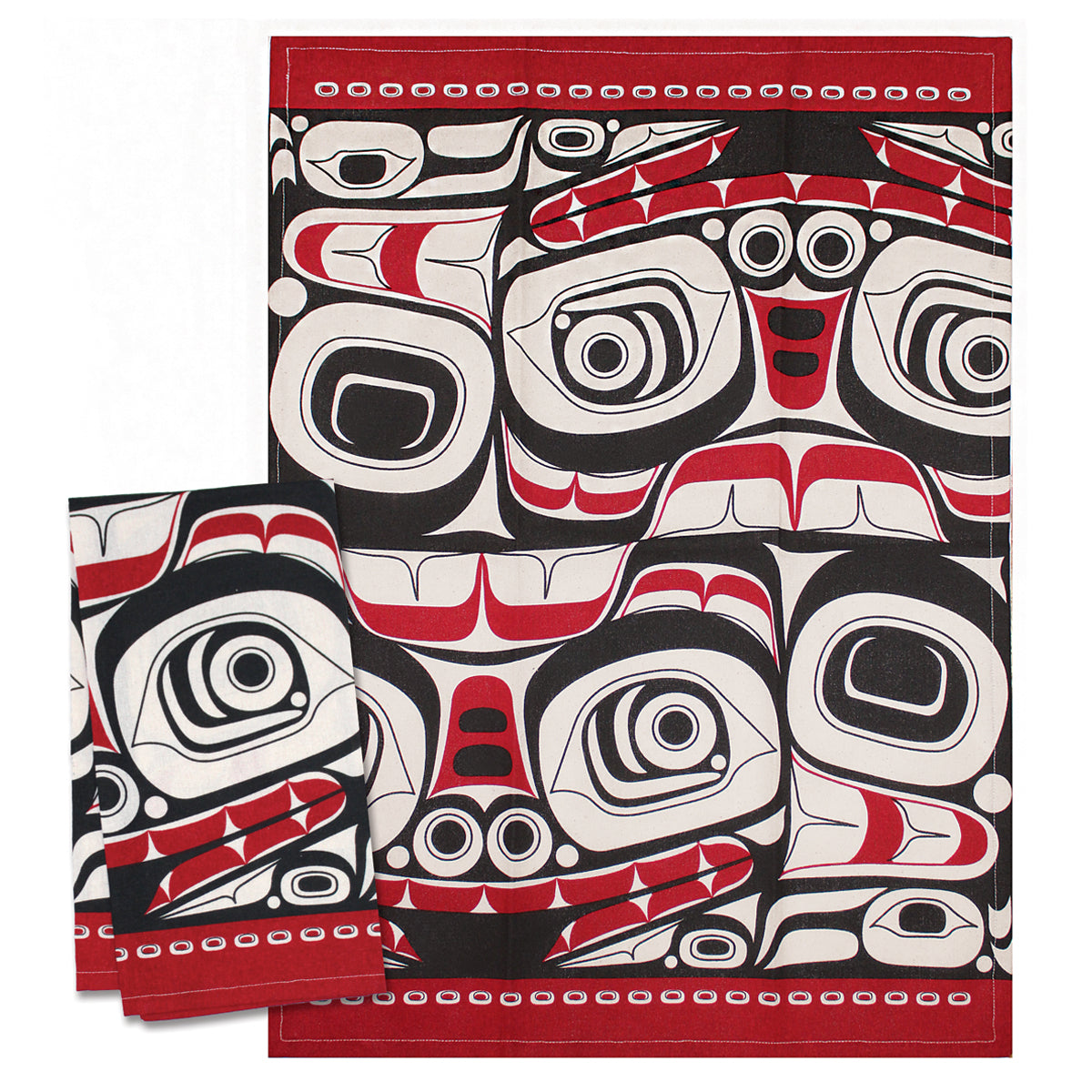 Indigenous Art Printed Tea Towel