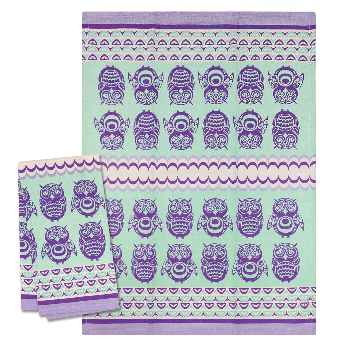 Indigenous Art Printed Tea Towel