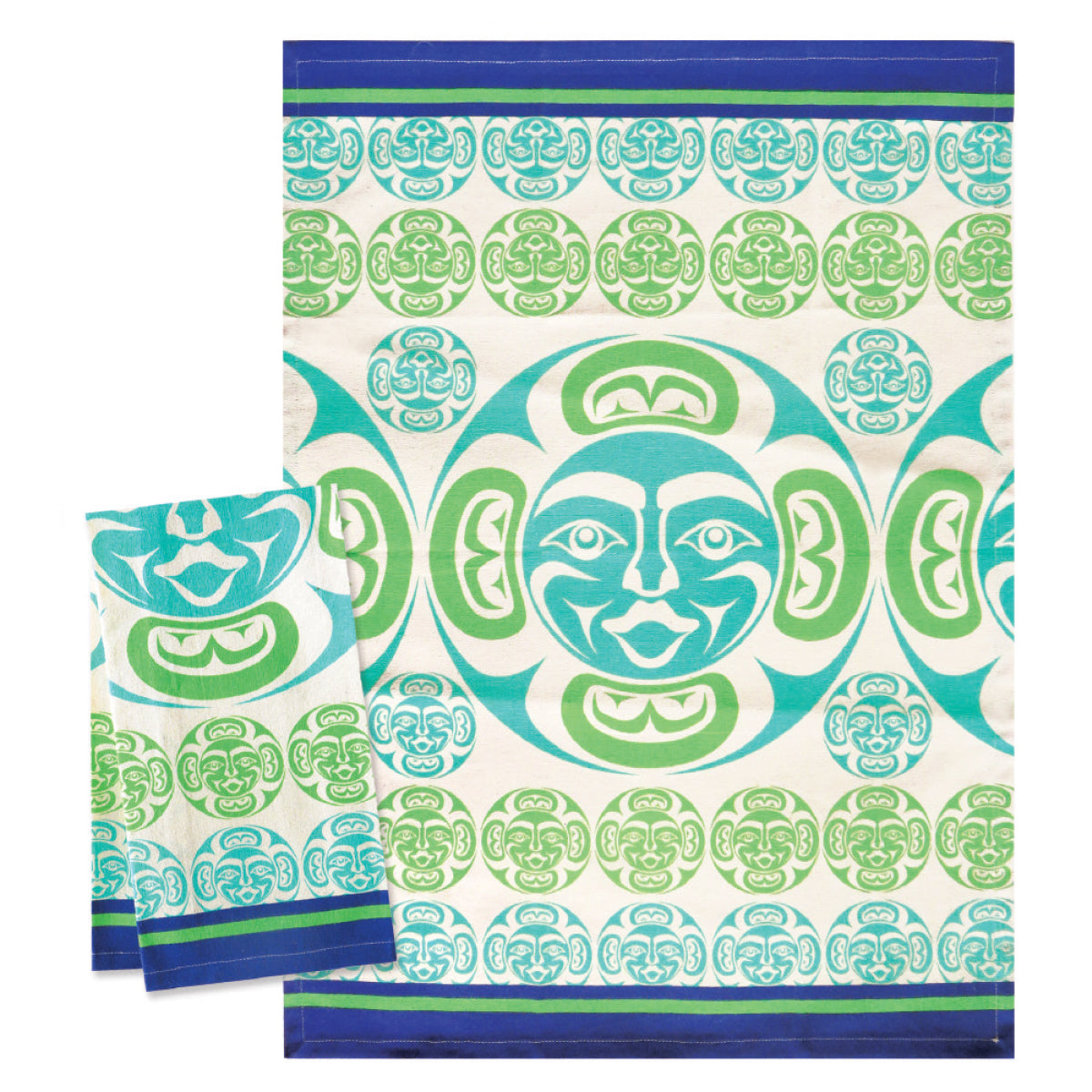 Indigenous Art Printed Tea Towel