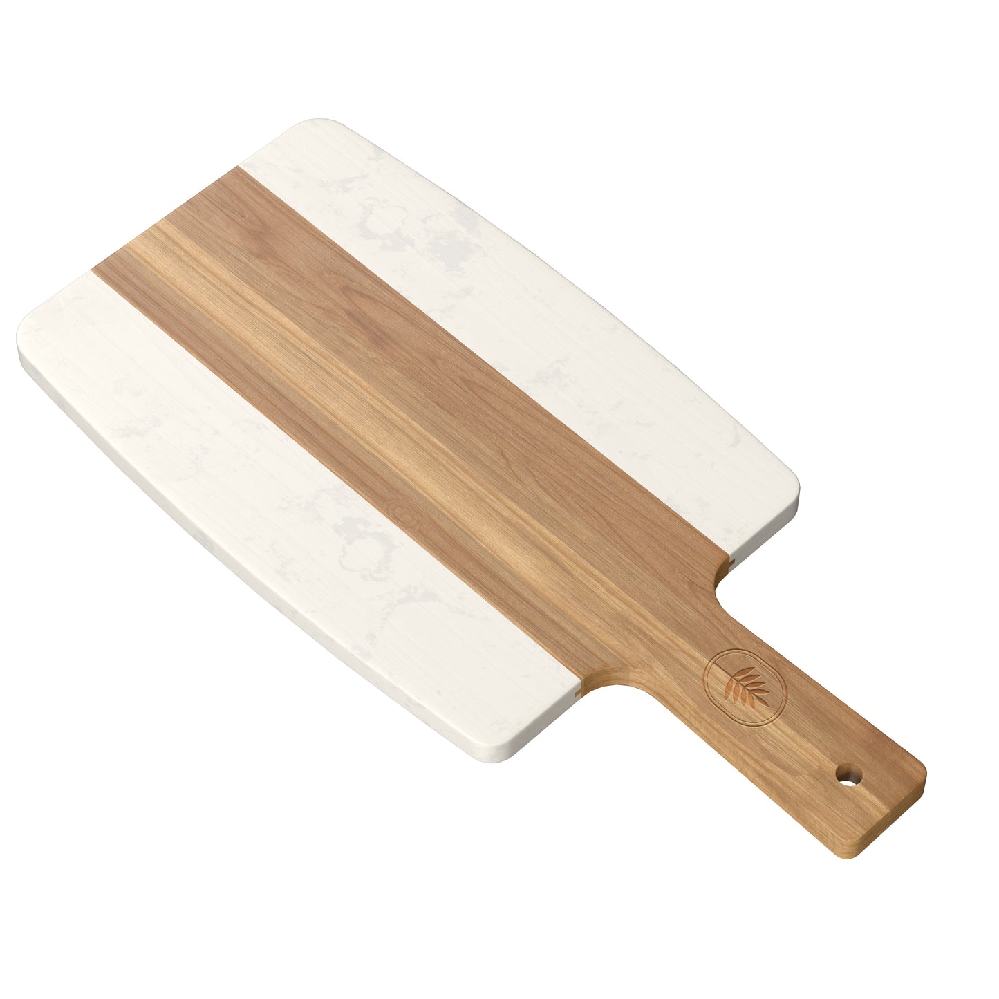 Hamilton Acacia Wood & Faux Marble Cutting Board