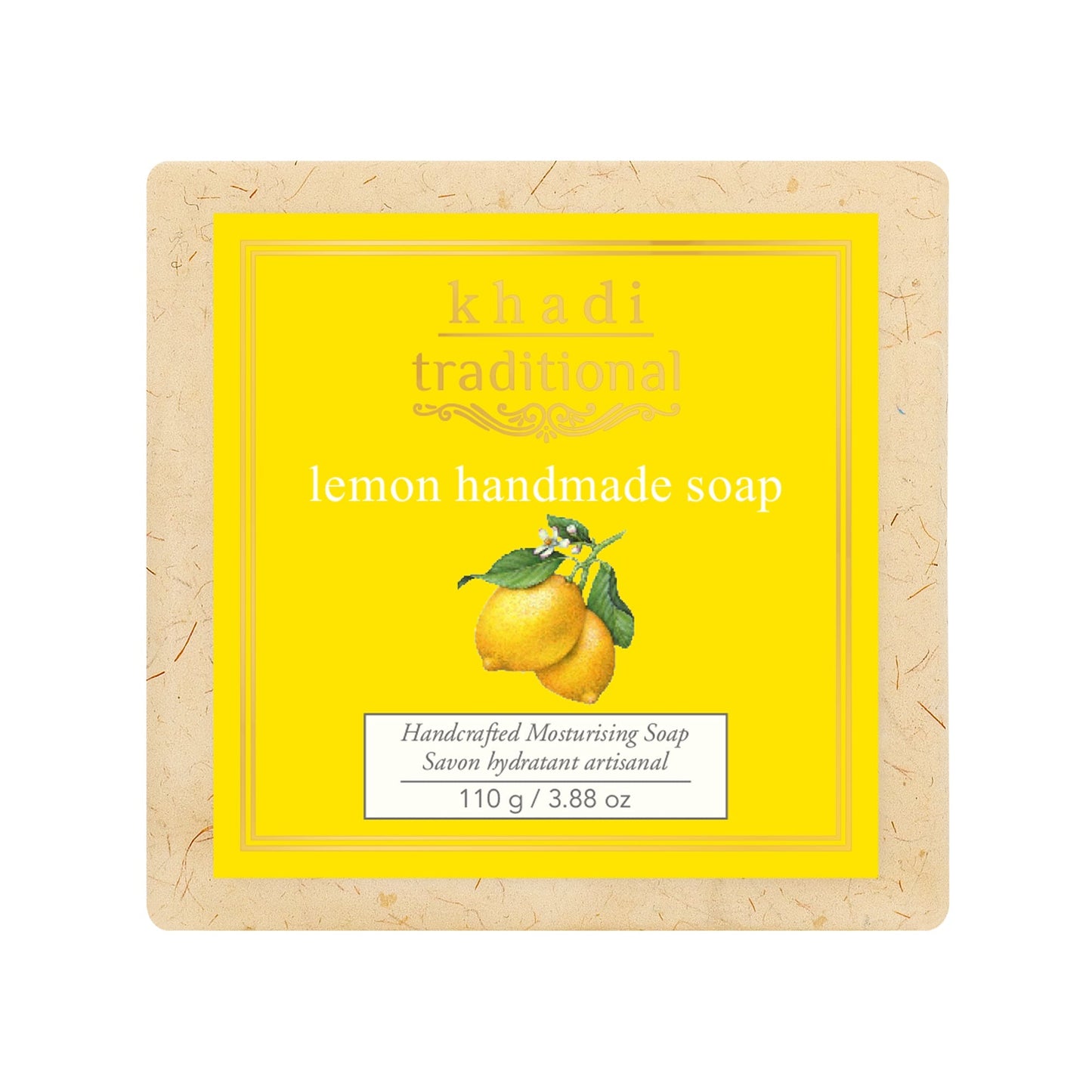 Khadi Traditional Lemon Handmade Soap